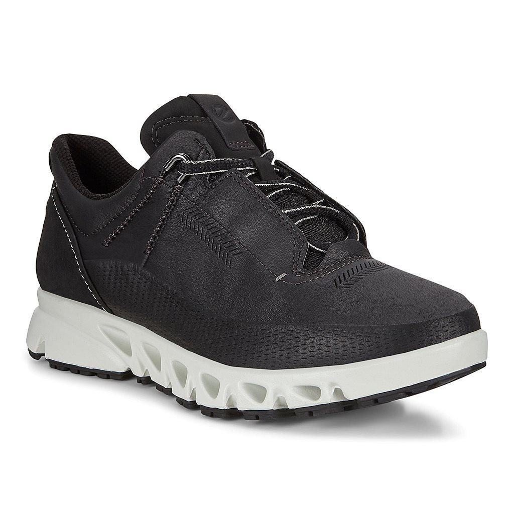 Ecco Multi-Vent Womens Gore Tex Shoes In Black Sales - India ULN-965043